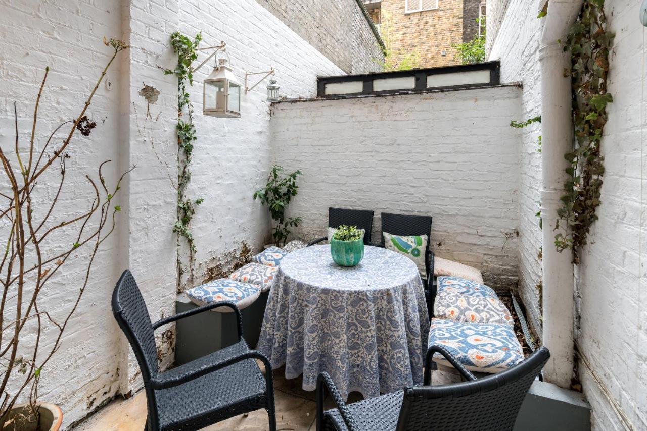 Cozy Flat With Patio In The Heart Of Pimlico Daire Londra Dış mekan fotoğraf